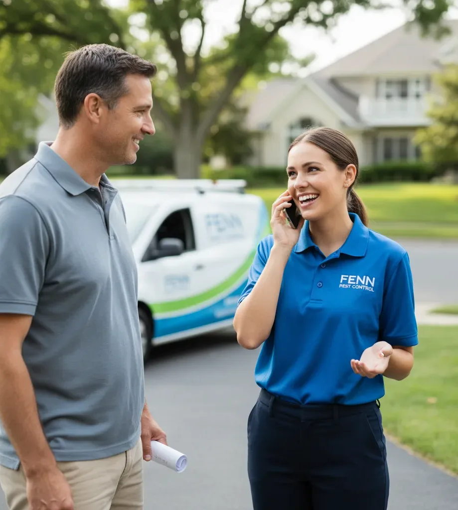 Fenn Pest Control customer support in Montello